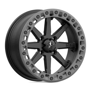 MSA Offroad Wheels – M31 LOK2 BEADLOCK – Black – 14″x10″ 0mm – All weather Wheels – M31-04010